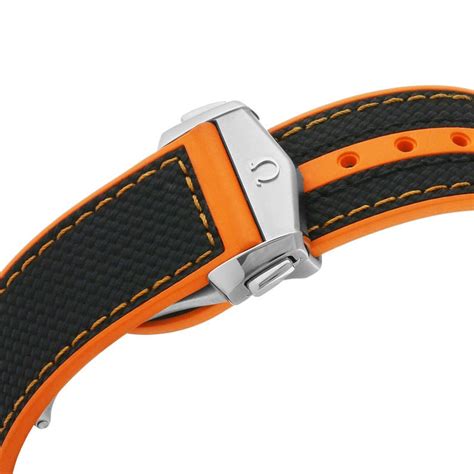 omega rubber band watch|omega watch bands for sale.